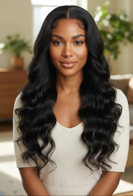 Loose Wave 13x4 Transparent Lace Front Wig Wavy & Chic Bundles